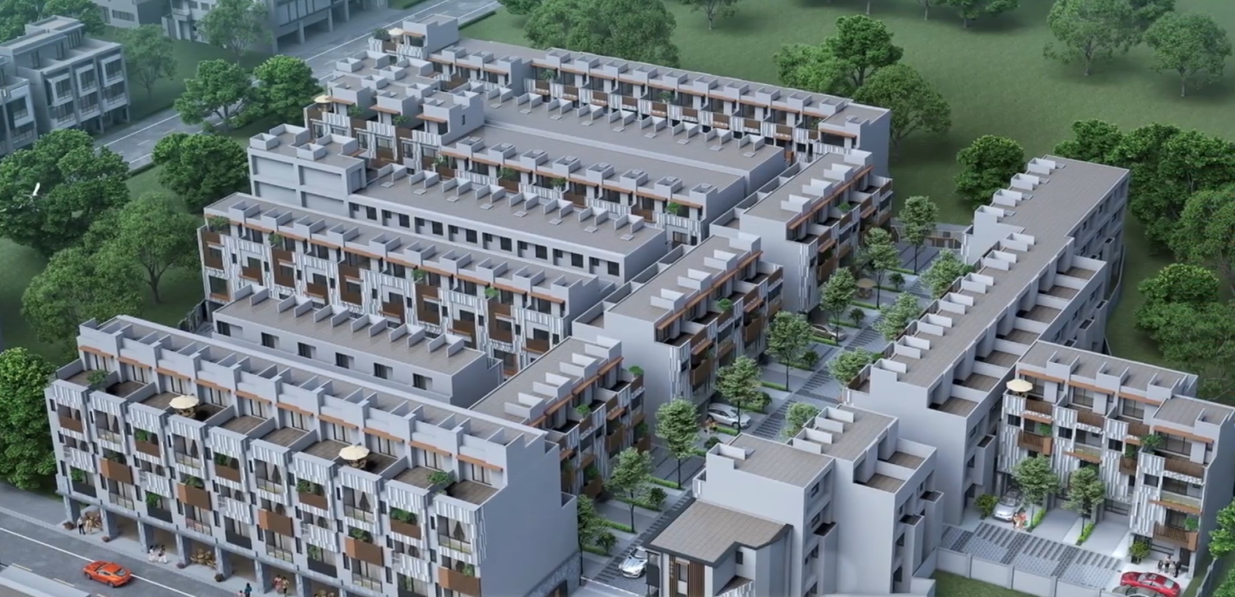 德金天堡105戶透天住宅新建工程